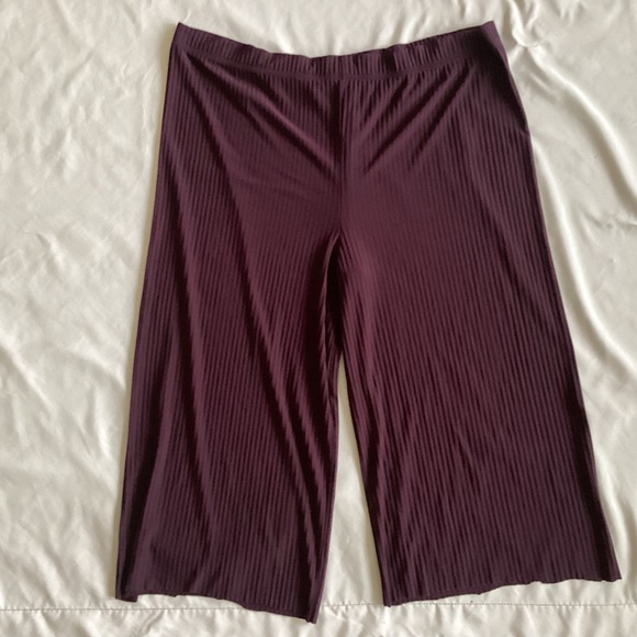 Cortigiani Wide Leg Cropped Pants - Picture 1 of 4